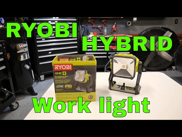 RYOBI ONE+ 18V Hybrid LED Project Light (Tool Only) P790 - The Home Depot