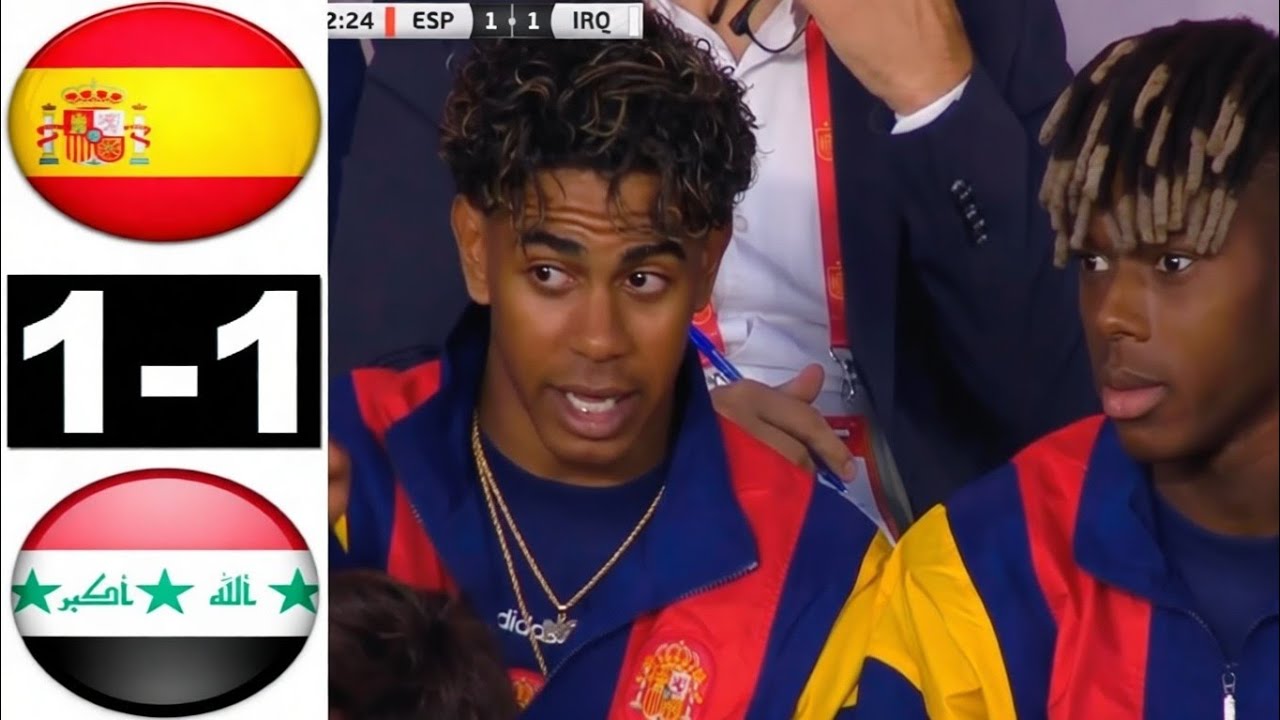 Spain vs Iraq 1-1 ‣ ALL GOALS & HIGHLIGHTS ‣ FIFA Friendly Match 2026