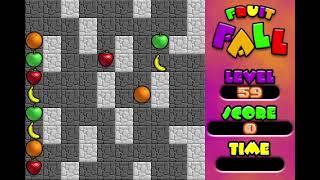 Fruitfall Level 59 Solution