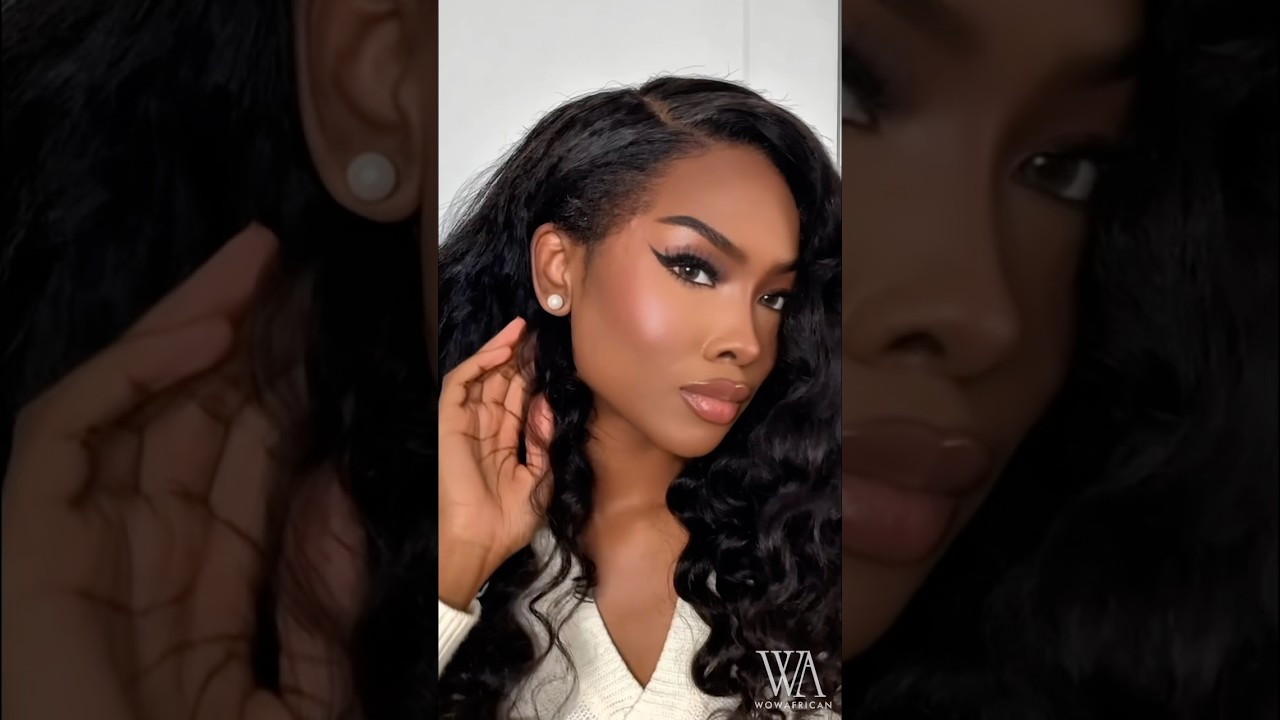 Pre-styled natural Curls + 4C Kinky Edges+ Lagos Hairline = 100% flawless look 😍🔥 