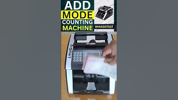 Add Mode Cash Counting Machines Key Features and Benefits #eromart #addmode #shorts