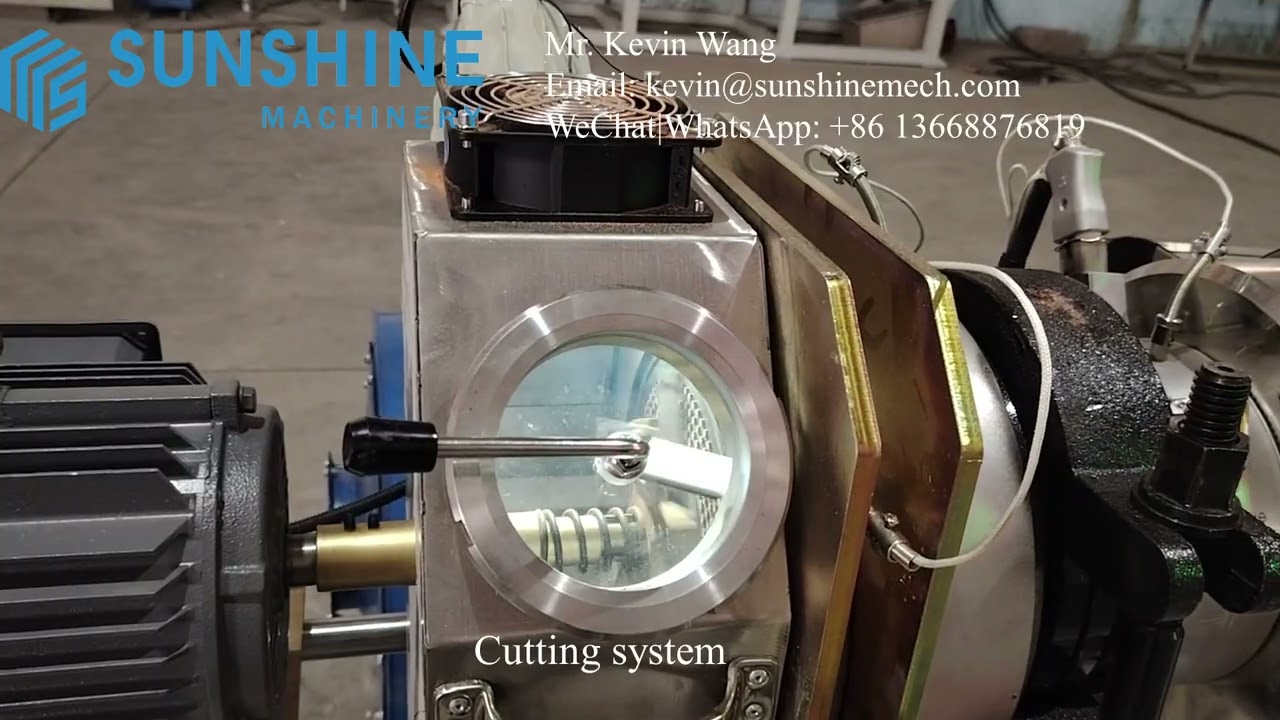 PVC WPC granulating machine