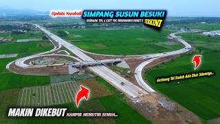 Download Lagu SIMPANG SUSUN, GERBANG TOL \u0026 EXIT TOL BESUKI TERKINI || Sudah 90% Selesai + Launching Lagu Baru nih… MP3