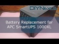 Replacing or Rebuilding the Battery pack in an APC SmartUPS 1000XL UPS