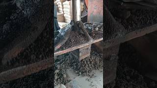 cetak paving segi empat stone abu-abu dengan mesin hidrolik #paving #shorts #youtubeshorts