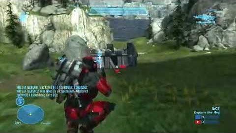 Halo: Reach Capture The Flag On Hemorrhage ( Just Defense )