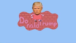 Peppa Pig Donald Trump | Build the wall Resimi