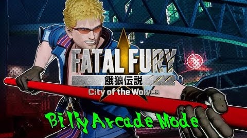 TheDarkAce Plays: Fatal Fury City of the Wolves | Billy Kane Arcade Mode