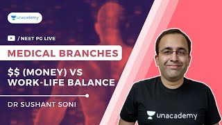 Medical Branches: $$ (Money) Vs Work-Life Balance: Choose Wisely! Dr. Sushant Soni