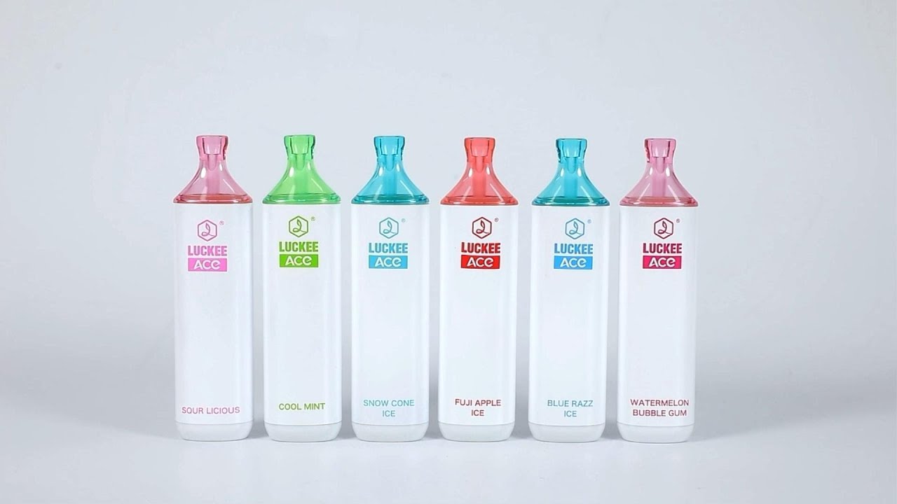 LUCKEE ACE 2022 Latest Design ,UP TO 5000 " & "600mAh Battery Super capacity and super battery life.