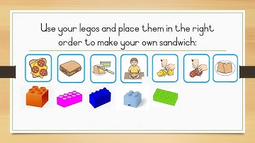 MOOC DBE Unit 3 Algorithm Presentation - How to make a Sandwich