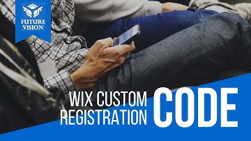 Create a Custom Registration Page with WixCode