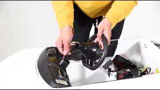 Audi R8 Spyder 12V Electric Ride On Car Assembly