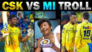 கஜலமஸதத பணணயசச Sanju Samson 101 Hosein Csk Vs Mi Ipl Troll 2026 Today Trending