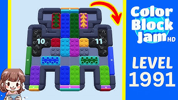 Color Block Jam Level 1069 (1991) Solution Walkthrough