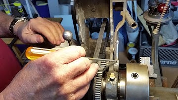 Atlas 618 Lathe Belt Change by Vegas OBie