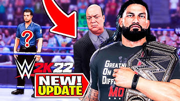 WWE 2K22 *NEW* Patch Update 1.14! All Details & FREE Items