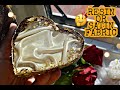 RESIN ART | Satin Fabric or Resin | Epoxy Resin Heart Coasters | Start to Finish | Gift Idea