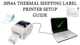 Updated Setup Guide - Arkscan 2054A Thermal Shipping Label Printer Tutorial screenshot 2