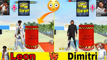 DIMITRI VS LEON FULL ABILITY TEST FREE FIRE - SAMSUNG A3,A5,A7,J2,J3,J5,J6,J7,S5,S6,S7,S8,A30,A50,FF