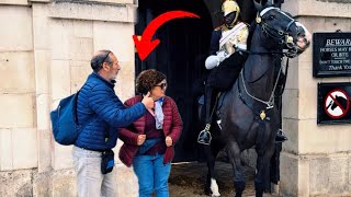 SIX TIMES KING’S GUARD CALLED THEM, “GET OUT OF THE BOX!”