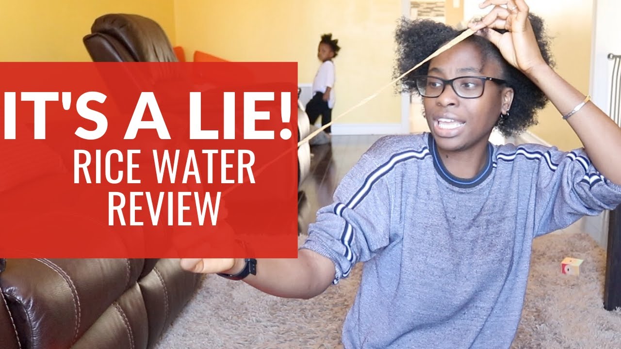 Rice Water Review Rice Water DOESN'T WORK! It's all a lie! 3