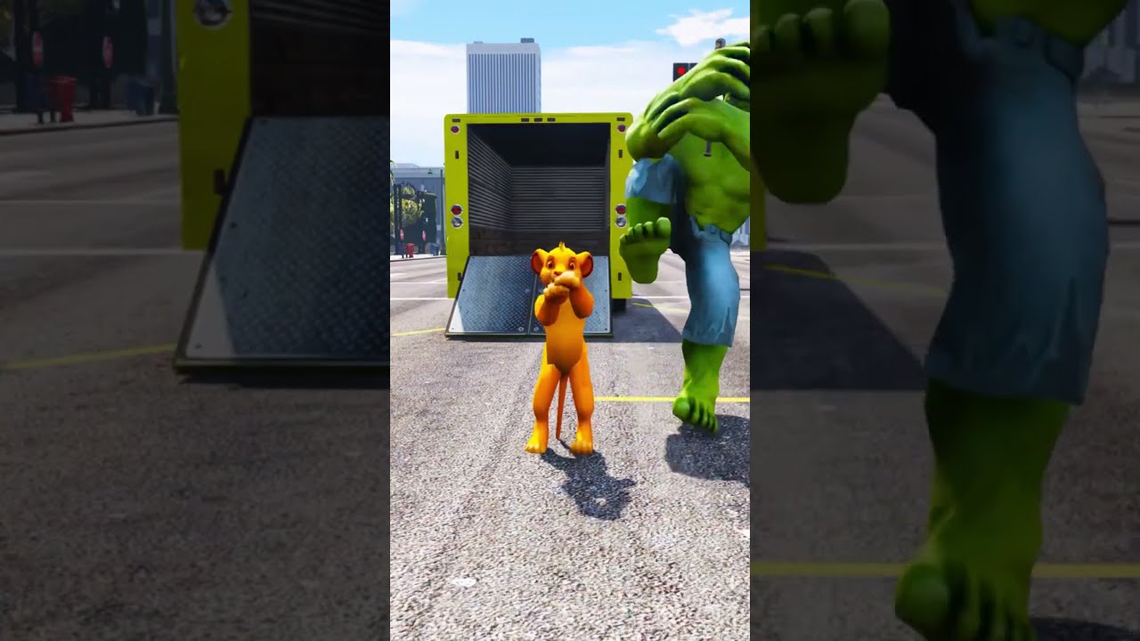 GTA V LIONESS SAVED MOMMY DADDY Shorts Gta5