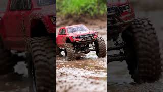 Customized Rc Mud Truck With Upgraded Tires And Suspension