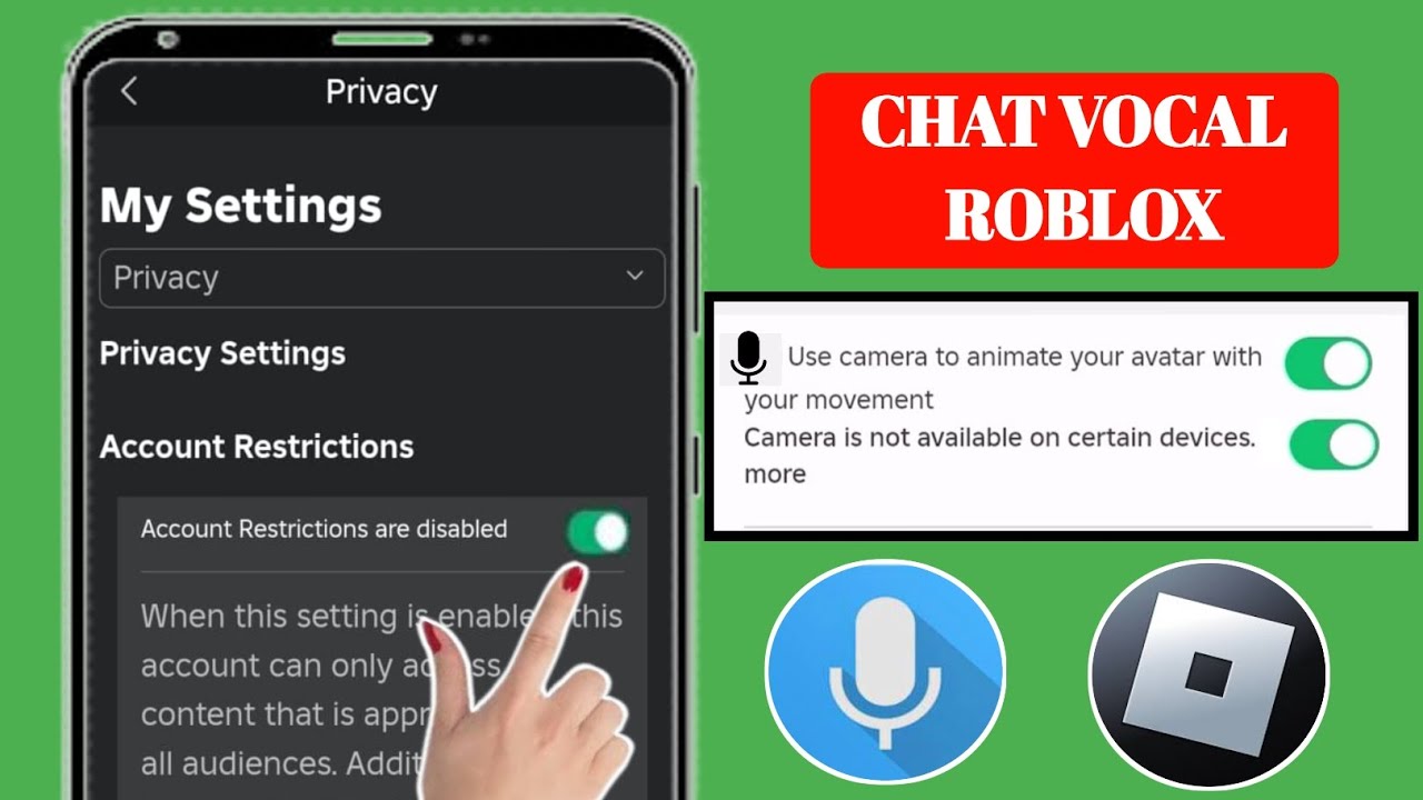 Comment Parler En Vocal Sur Roblox Mobile Comment obtenir un chat vocal sur Roblox Mobile (2024) | Activer le