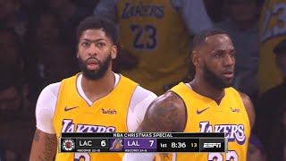 LA Lakers vs LA Clippers 1st Half Highlights | December 25, 2019-20 NBA Season