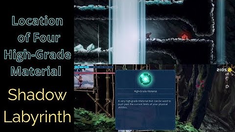 high-grade material location shadow labyrinth