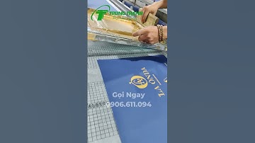 Công Đoạn In Lụa Túi Vải Không Dệt Tại Xưởng May Túi Vải Trung Thành