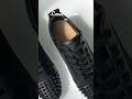 CHRISTIAN LOUBOUTIN Junior Spike Black