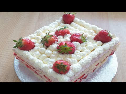 Video: Aardbeienmousse Taart