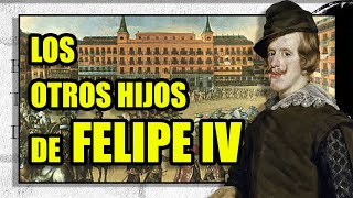 Some of King Philip IV of Spain’s illegitimate children