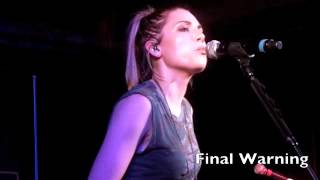 Celebrity Skylar Gray Preforming Final Warning Wealth