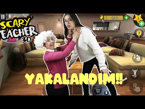 YAKALANDIM ! |GERÇEK HAYATTA SCARY TEACHER DELİ ÖĞRETMEN MACERASI #6 | EYLÜL LAL