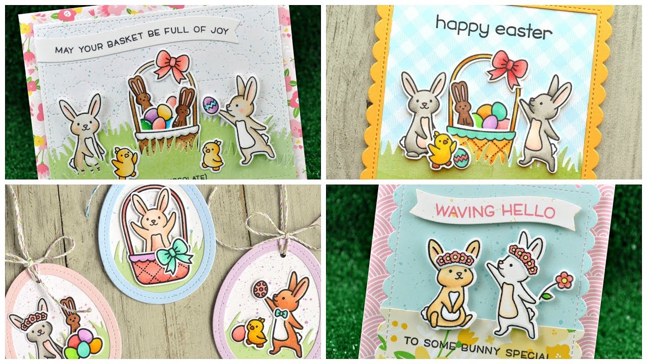 Intro to Eggstra Amazing Easter + 4 projects from start to finish