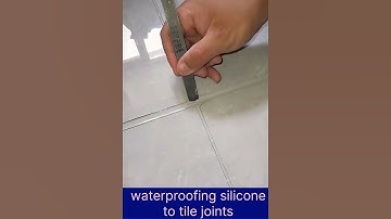 Applying waterproofing silicone to tile joints can help prevent water damage and mold growth.