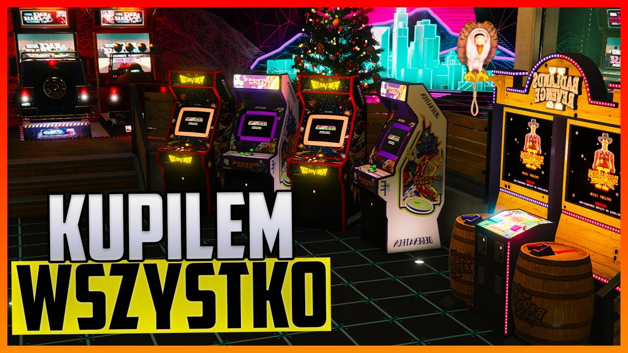 Wykupilem Wszystkie Automaty W Salonie Gier Gta Online Youtube