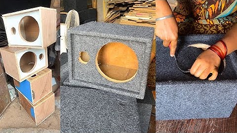 Making of Speaker Box - Tempting