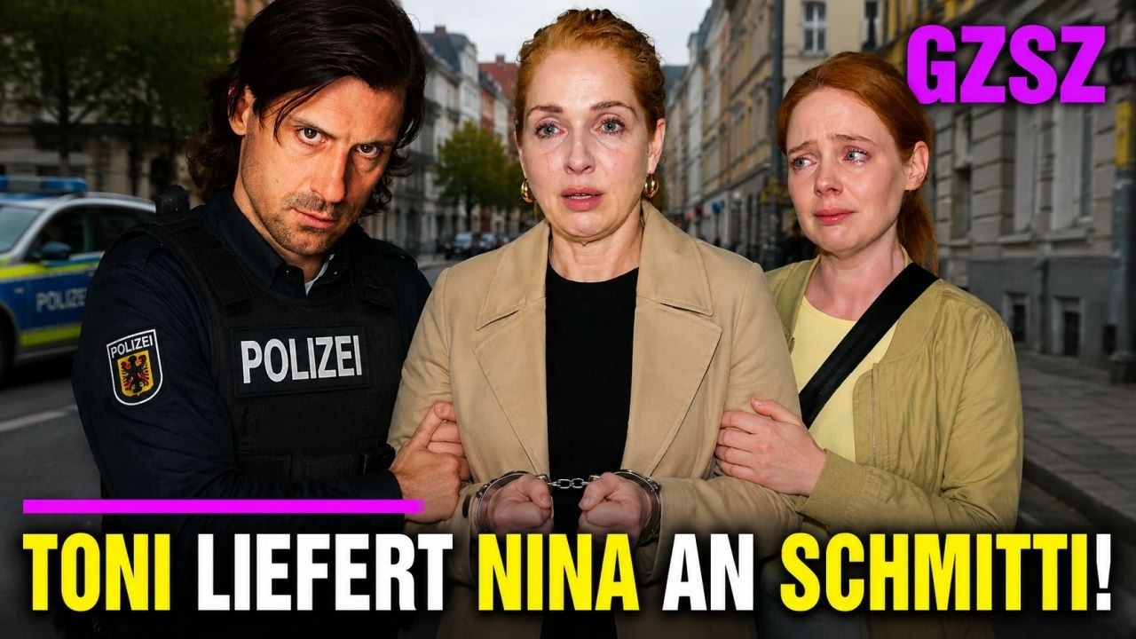 GZSZ: Toni liefert Nina auf Schmittis Aufforderung hin aus.