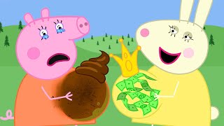Mummy Pig and Mummy Rabbit Funny Stories | Peppa Pig Funny Animation