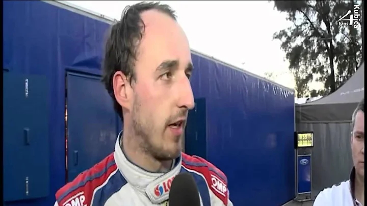 Robert Kubica   Wywiad po wypadku OS10   Interview...