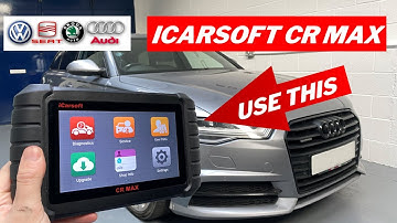Audi Glowplug, ABS & Airbag Diagnose & Reset Procedure with iCarsoft CR MAX