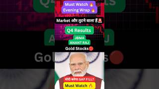 मोदी ने तोडा Market 🔴 More Downside 🫣 Gold Stocks🚨 #wealthbysbwrites #shorts #shortvideo #trading