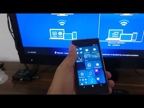 MİRASCREEN TELEFONU TV YE KABLOSUZ YANSITMA (BAGLAMA)