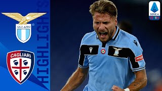 Lazio 2-1 Cagliari | Class goals from Milinkovic-Savic and Immobile give Lazio the win | Serie A TIM