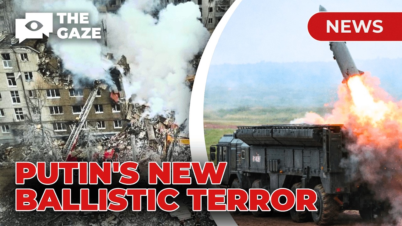 Hundreds of drones & dozens of missiles! Russian ballistics destroy homes & kill children again