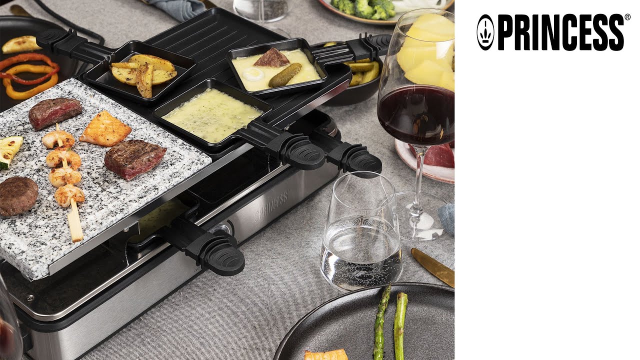 Appareil à Raclette Avec Gril Et Pierrade Tristar RA2946